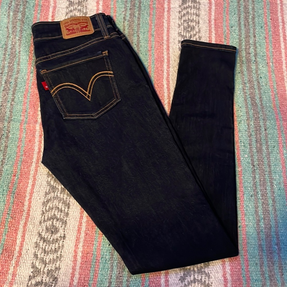 Womens Levi’s 535 Super Skinny Jeans